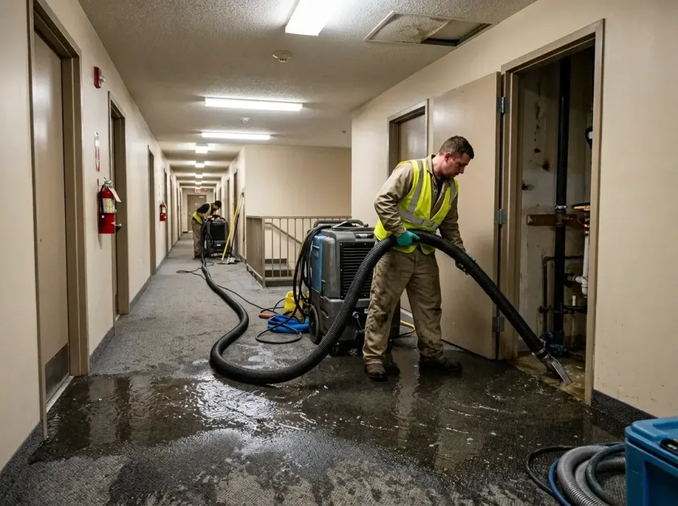 multi-unit-apartment-hallway-f-005 — frequently asked questions, Emergency Burst Pipe Water Extraction & Removal in Hackensa…